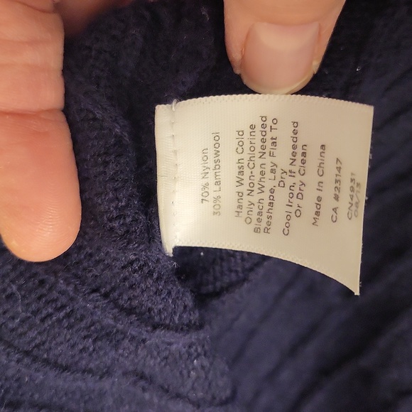 Talbots Nylon Lambswool Sweater - Picture 7 of 7